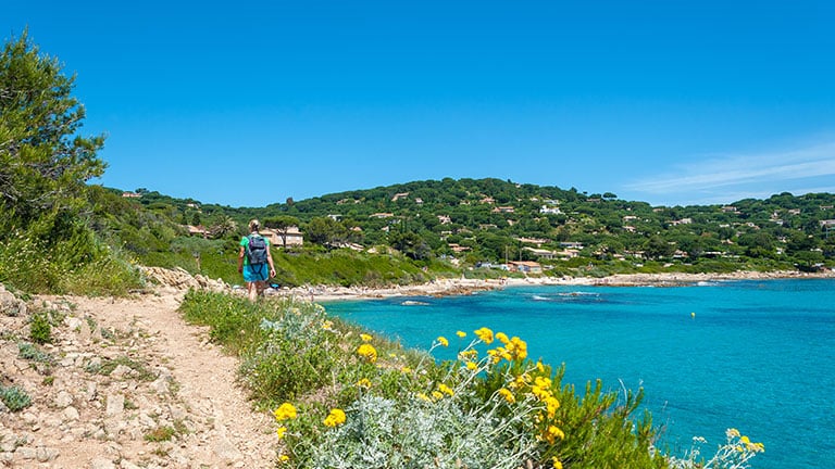 Sentier du littoral à Saint-Raphaël