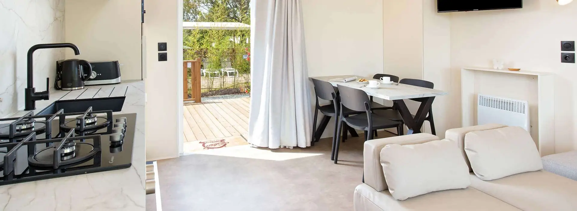 Mobil-home Key West Signature - Luxe, espace et lumière au cœur de l’Esterel