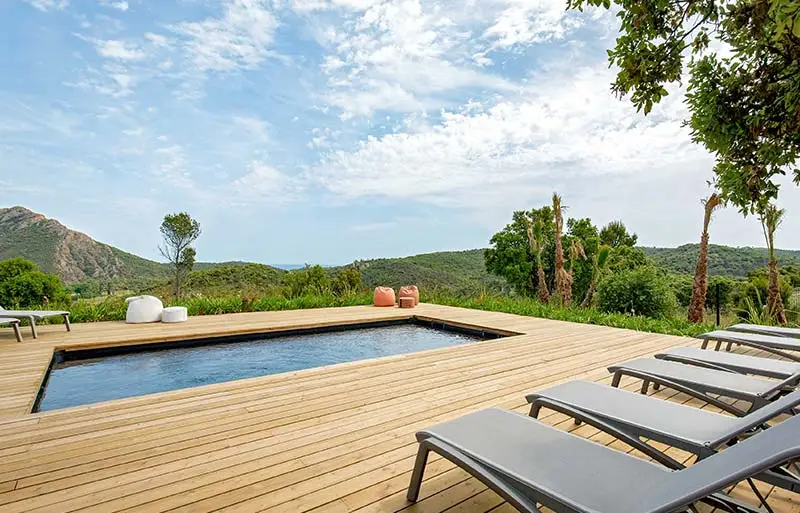 Mobil-home VIP SAFARI - Piscine et spa privatifs