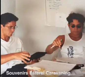 Alban und Benoît Eraclas, Animateure im Esterel Caravaning, 1998